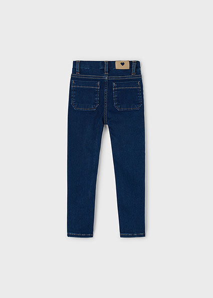 Sherpa Layered Top & Stretch Denim Jean Set