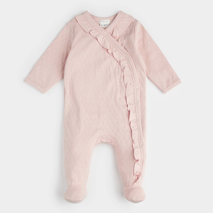 Pink Pointelle Knit Collection image 0