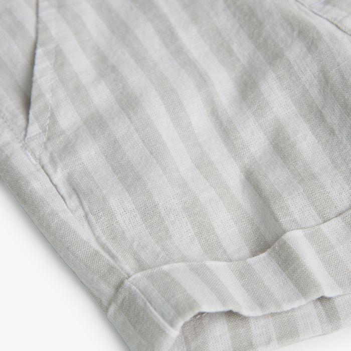 Tan Pinstripe 4-piece Set image 13