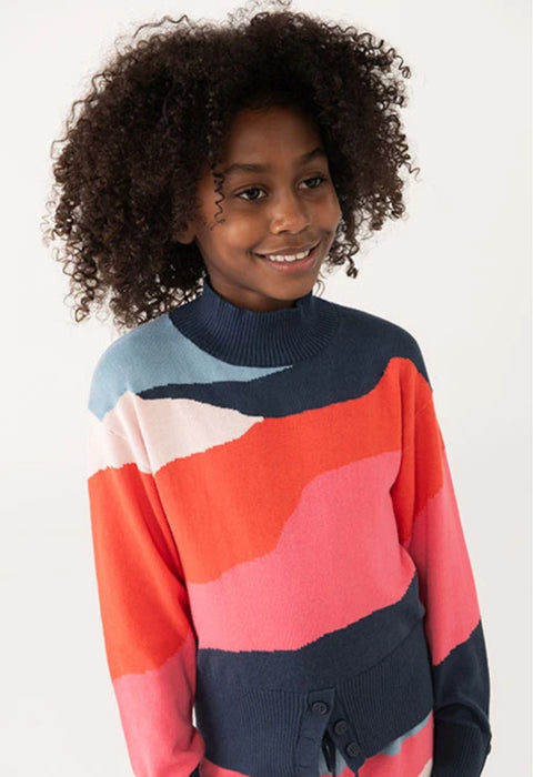 Bold Waves Knit Set
