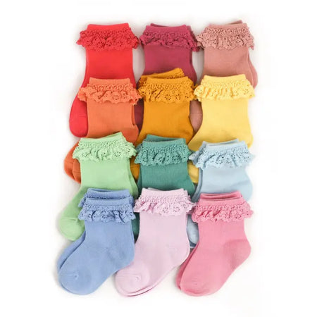Spring Lace Midi Sock 1.5-3y image 0