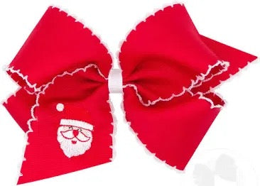 Embroidered Christmas Bow image 3