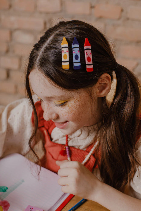Crayon Cuties Hairclip Set image 1