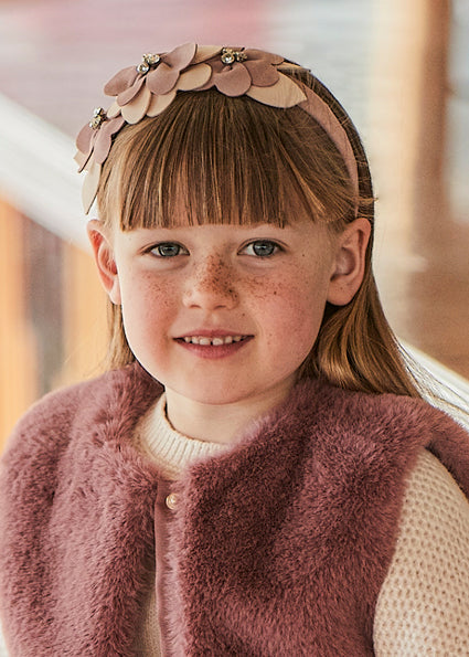 Mauve Flowers Headband image 2