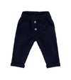 Navy Plaid Pocket Tee w/ Cords image 1