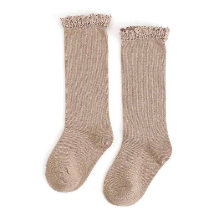 Lace Top Knee Highs 0-6mos image 4