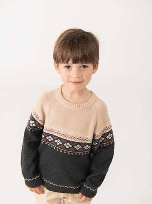 Fair Isle Sweater & Cargo Pant Set