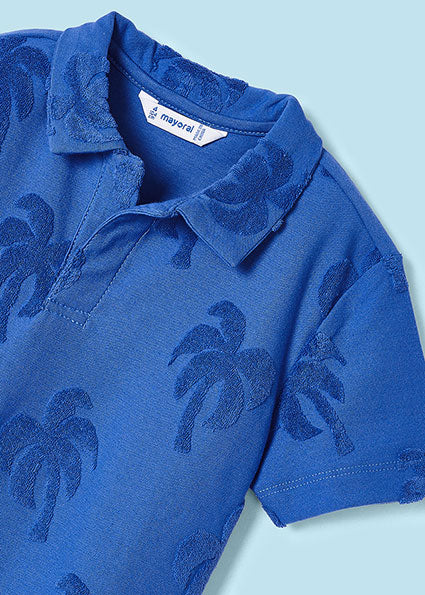 Cobalt Blue Palm Tree Matching Set image 3
