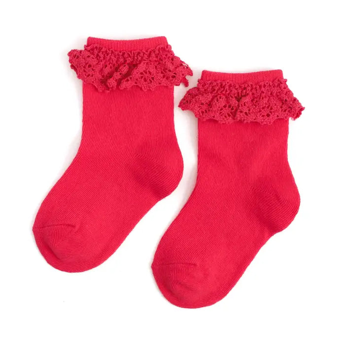 Spring Lace Midi Sock 1.5-3y image 1