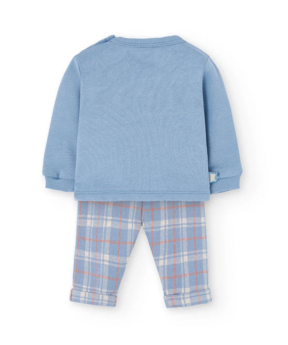 Cool Bear Plaid 2-Piece Set