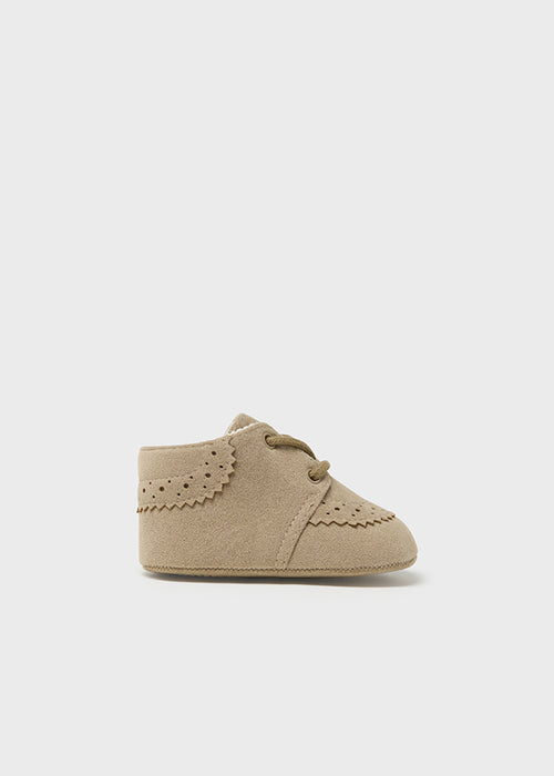 Tan Suede Booties image 2