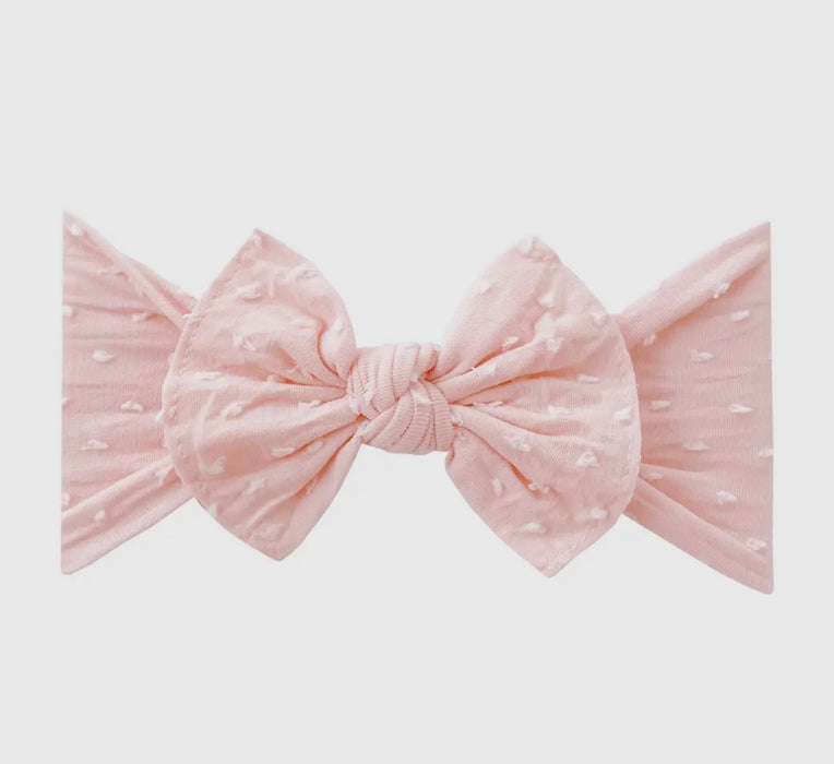 Patterned Shabby Knot Baby Headband image 5