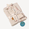 Pink Star Knit Blanket & Lovey Set image 0