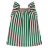 Striped Ruffle Sleeve Dress image 1