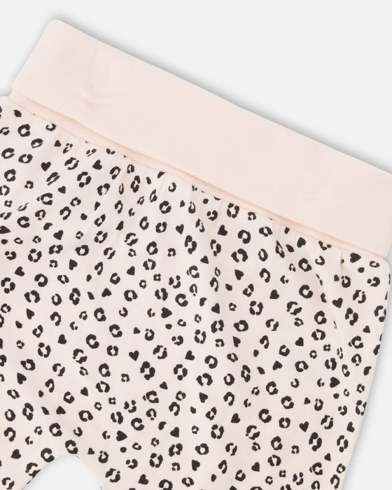Printed Leopard Spots Infant 2pc Set