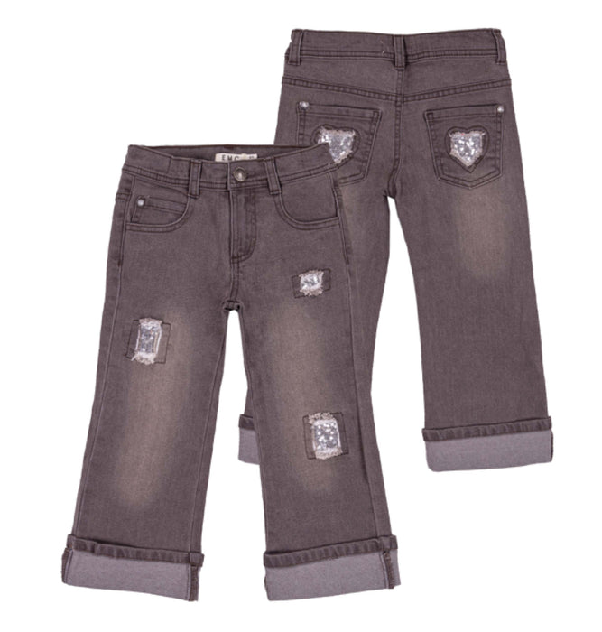 Knit Vest & Jeans image 1