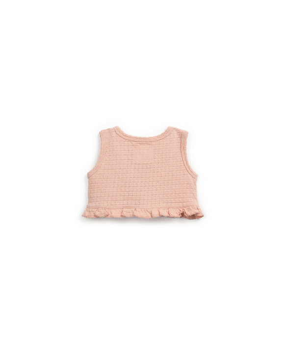 Blush Knit Button-Front Set image 2