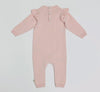 Embroidered Ruffle Knit Jumpsuit image 2