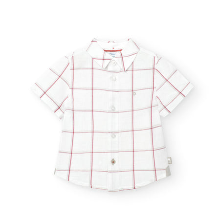 Checkered Polo & Shorts image 0