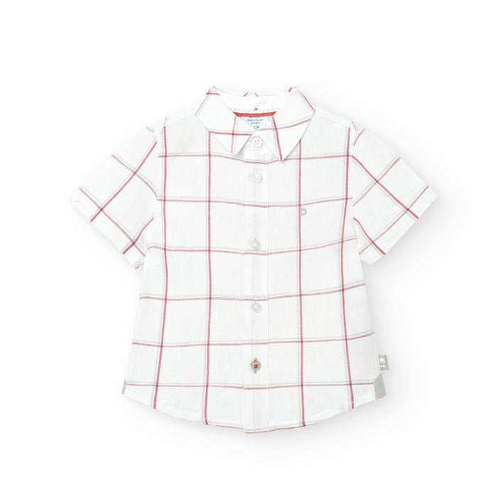 Checkered Polo & Shorts image 0