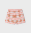 Striped One-Shoulder Top & Matching Shorts Set image 7