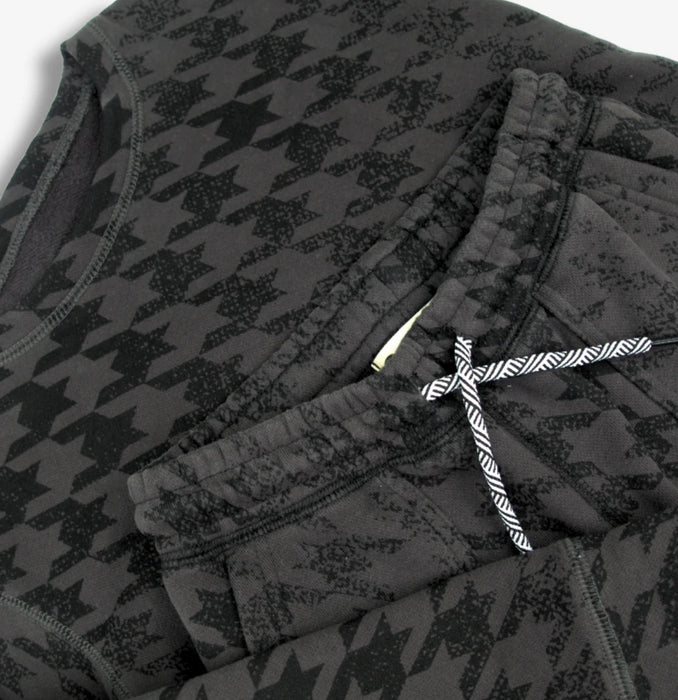 Houndstooth Sweatsuit Set image 1