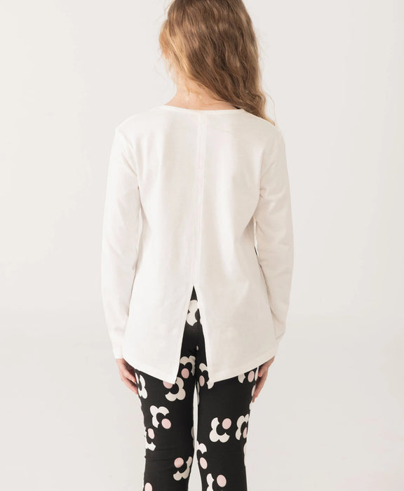 Black & White Flower Dot 2-Piece Set