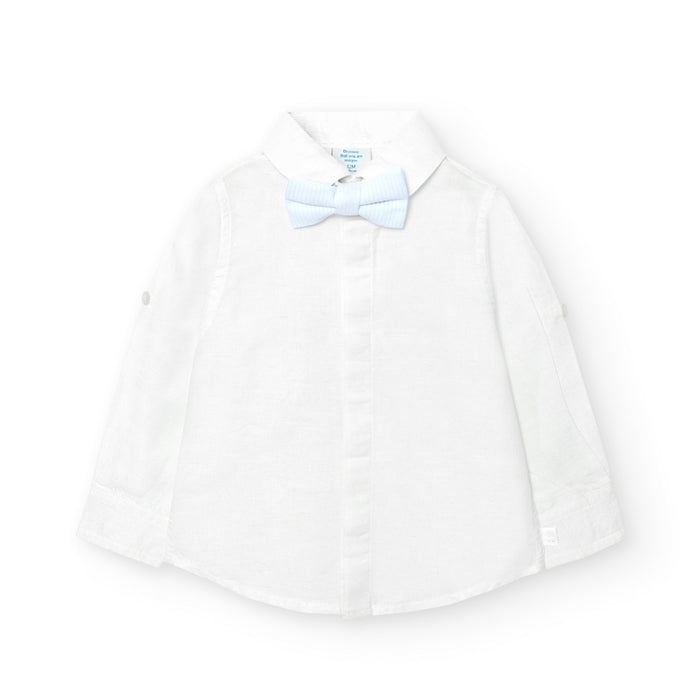 Pinstripe Linen 3-piece Suit image 1