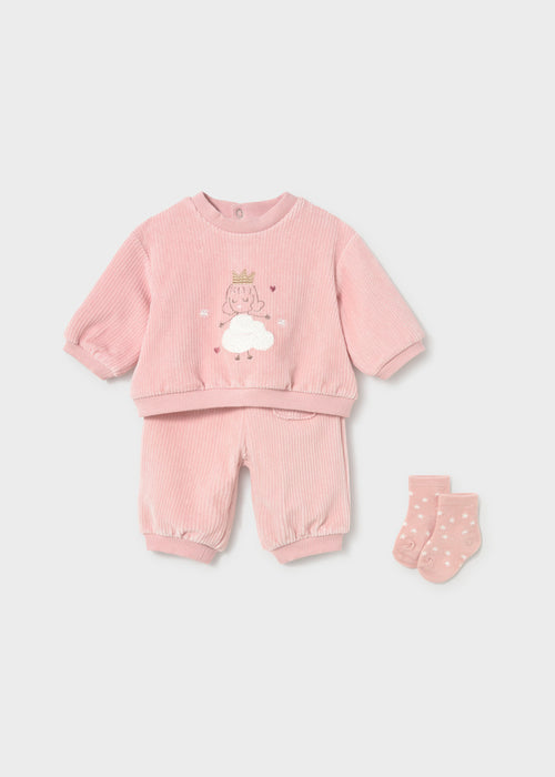 Mayoral Princess Cord Set, Baby Rose, Infant Sizes