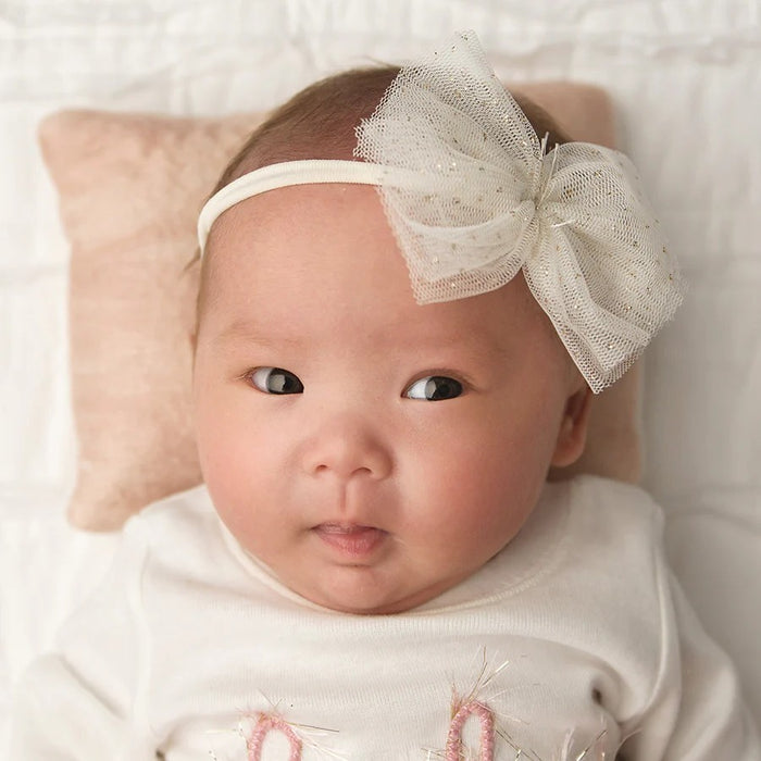 Tulle Sparkle Bow Headbands image 4