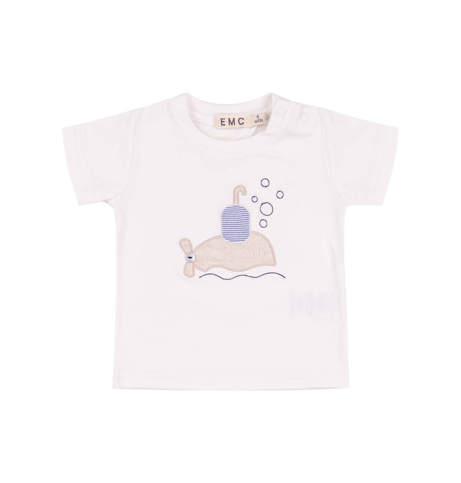 Submarine Adventure Tee & Denim Shorts Set