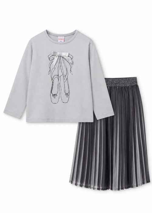 Ballet Dreams Top & Pleated Skirt Set