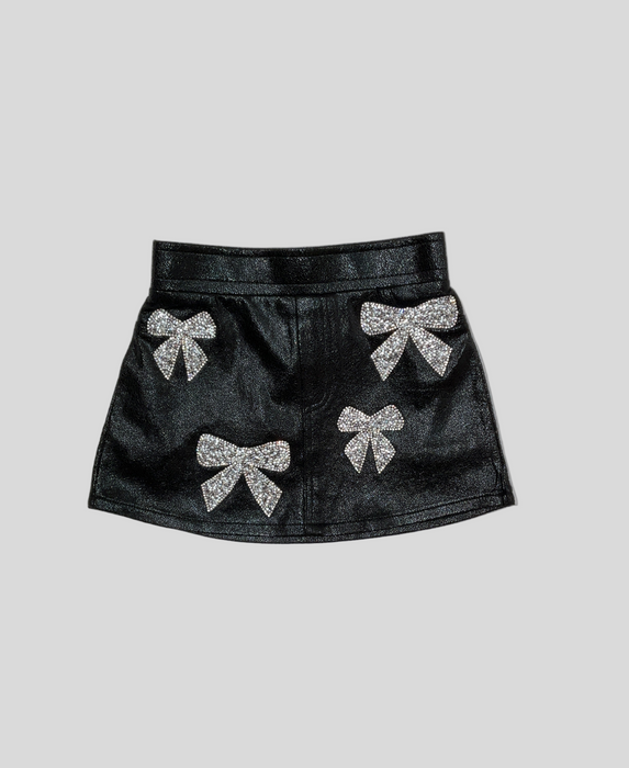 Rhinestone Bow Skirt