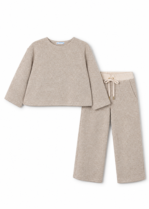 Champagne Sparkle Bow 2-Piece Set