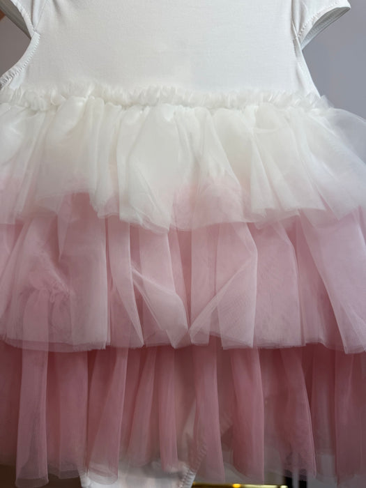 Mayoral Baby Girl Tulle Romper & Headband Set Baby Rose