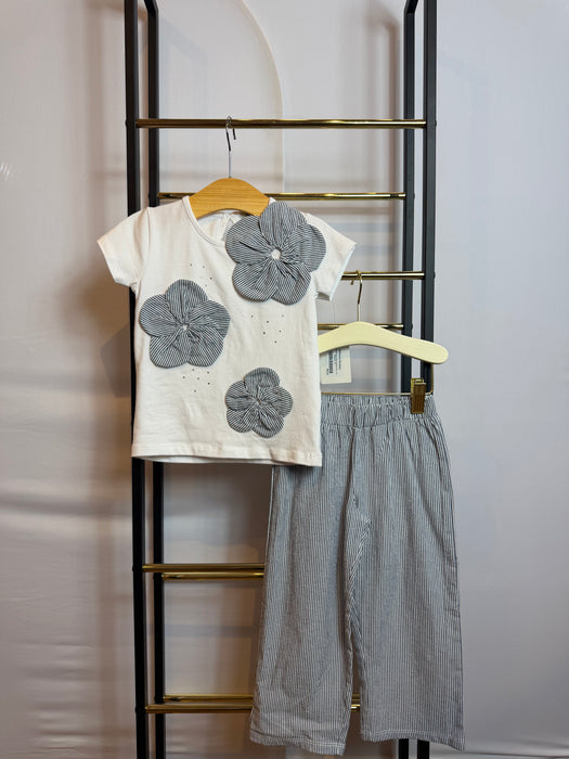 Seaside Blooms Top & Pants Set
