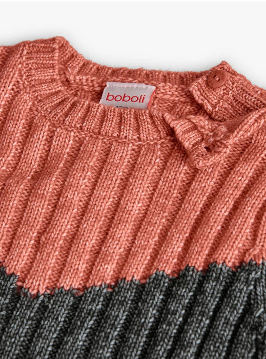 Rust Ridge Knit Set
