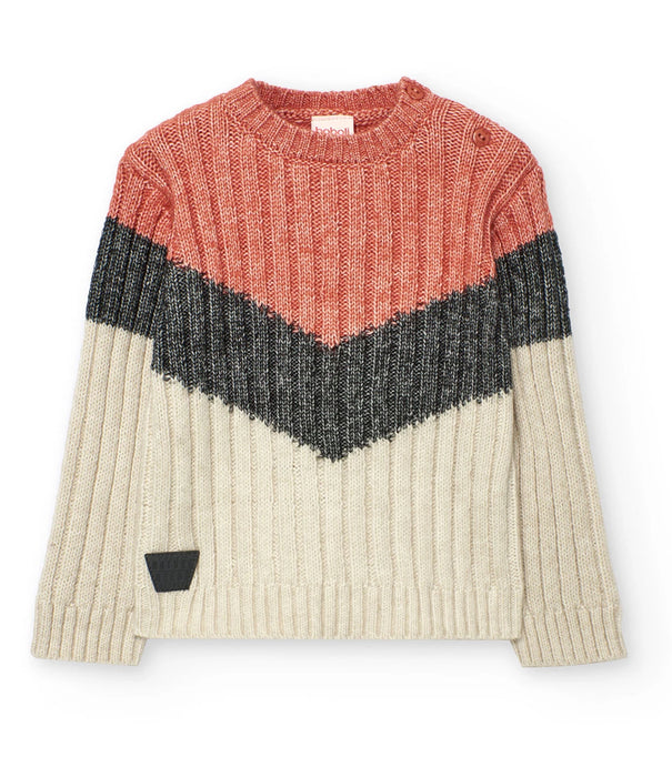 Rust Ridge Knit Set