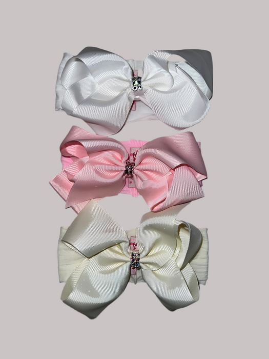 Large Grosgrain Bow Headband