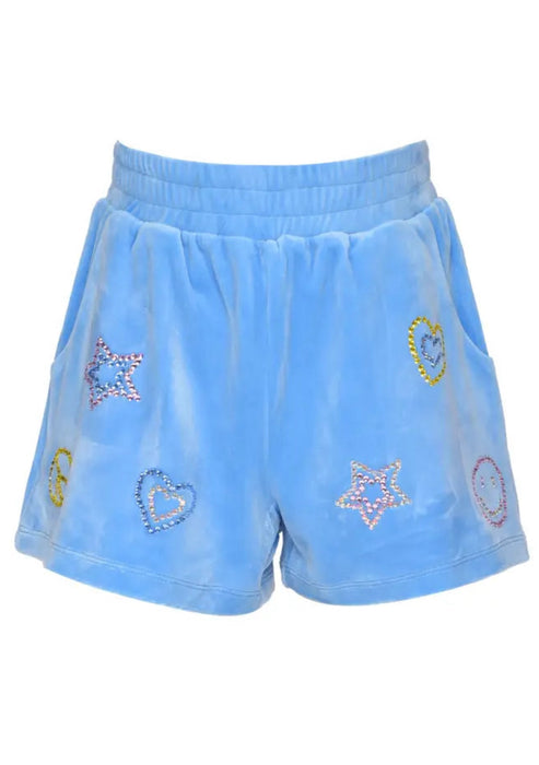 Peace & Love Velour Tank & Shorts Set