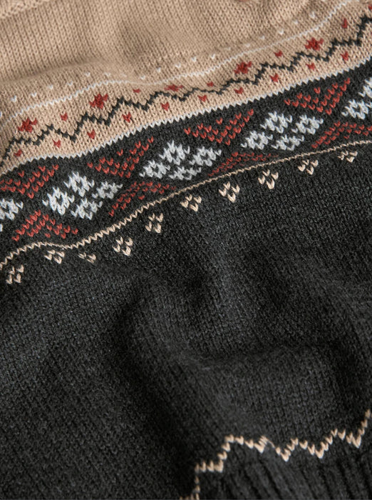 Fair Isle Sweater & Cargo Pant Set