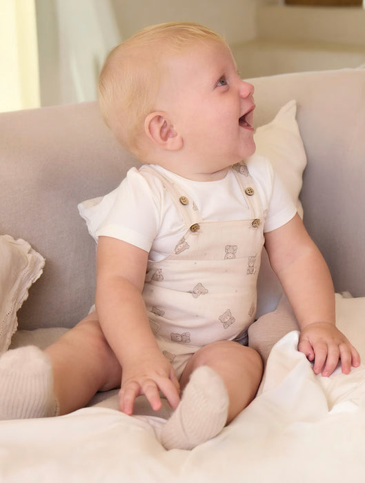 Baby Teddy Bear Short Romper Set