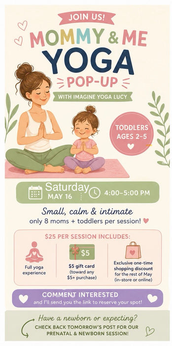 Mommy & Me Toddler Yoga Class – May 16