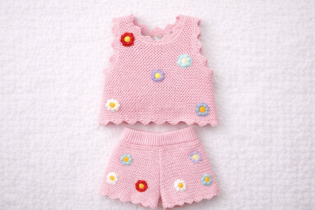 Floral Delight Crochet Set