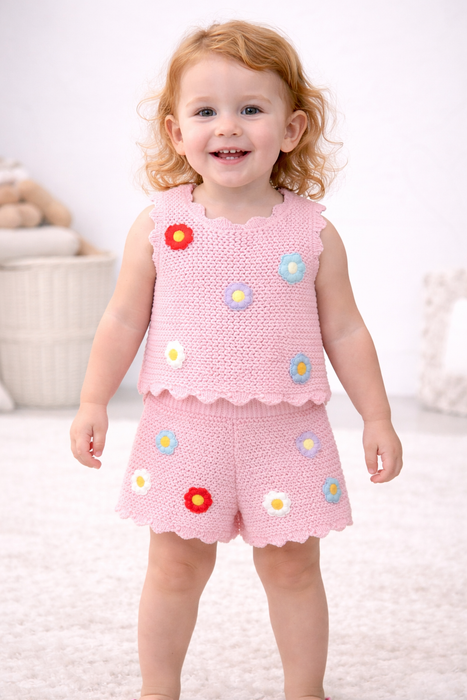 Floral Delight Crochet Set