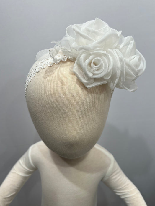 HB3906IV Headband (Matches 35037DW Gown)