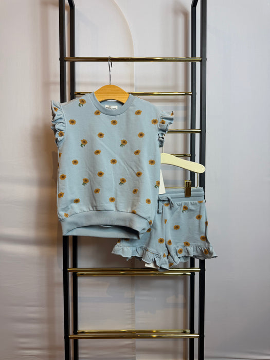 Sunflower Ruffle 2-Piece Set
