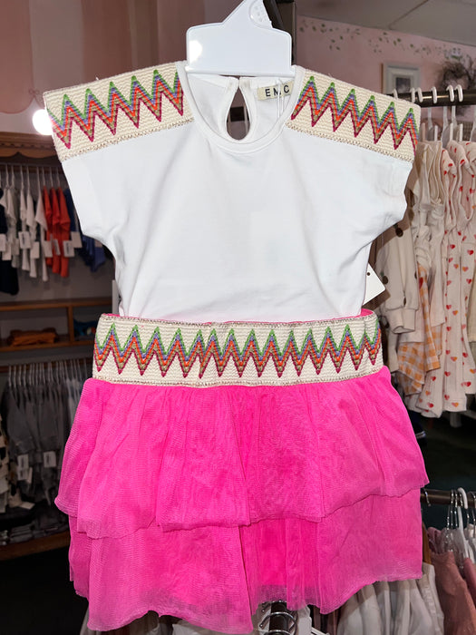 Zig Zag Shirt & Skirt Set