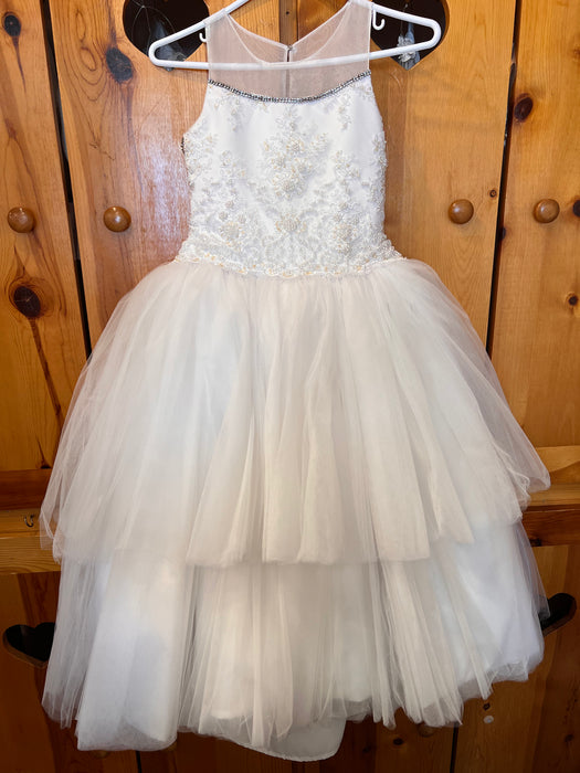 Lace High Low Communion Dress