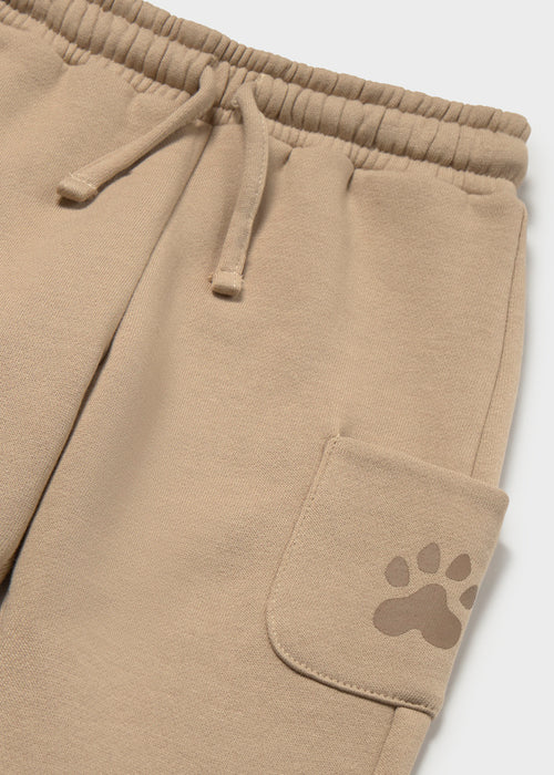Mayoral Infant Boy Tan Lion Sweatsuit